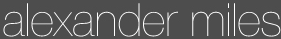 Alexander Miles brand furniture 